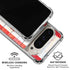 Canada Flag Light Wood Pixel 9 Pro XL Clear Case